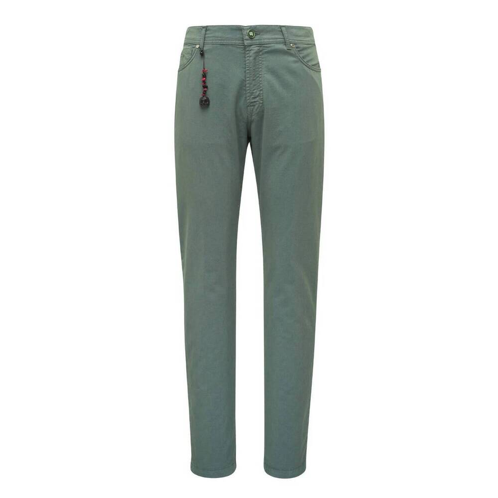 NEW MARCO PESCAROLO men's solaro five pocket pant in sage